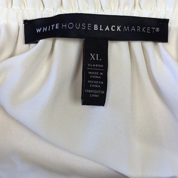 Elegant White Blouse with Crochet Sleeves - Picture 5 of 5